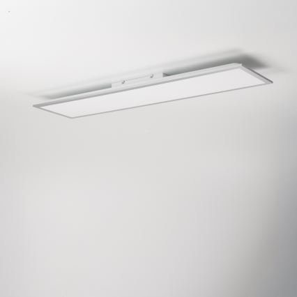 LED Stmievateľný prisadený panel LED/32W/230V 2700-6500K 25x100 cm biela + diaľkové ovládanie