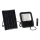 LED Stmievateľný reflektor so solárnym panelom a senzorom súmraku LED/10W/10000 mAh 3,2V IP65 + diaľkové ovládanie