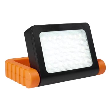LED Stmievateľný solárny nabíjací reflektor LED/10W/5V USB 6500K IP44 1800 mAh