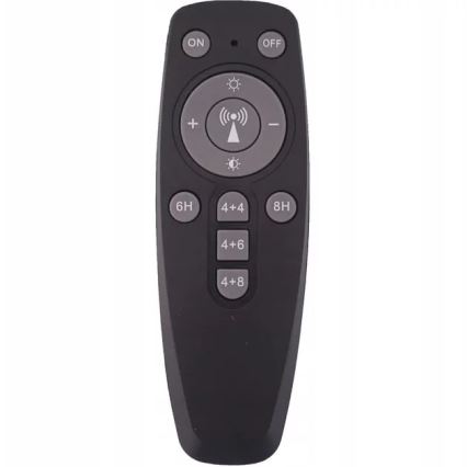 LED stmievateľný solárny reflektor LED/100W/3,2V 5000K 10500 mAh IP65 čierna + diaľkové ovládanie