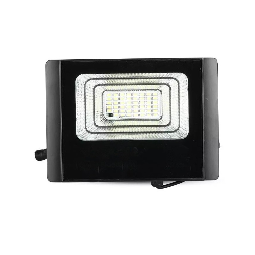 LED Stmievateľný solárny reflektor LED/12W/3,2V 6000K IP65 5000 mAh + diaľkové ovládanie