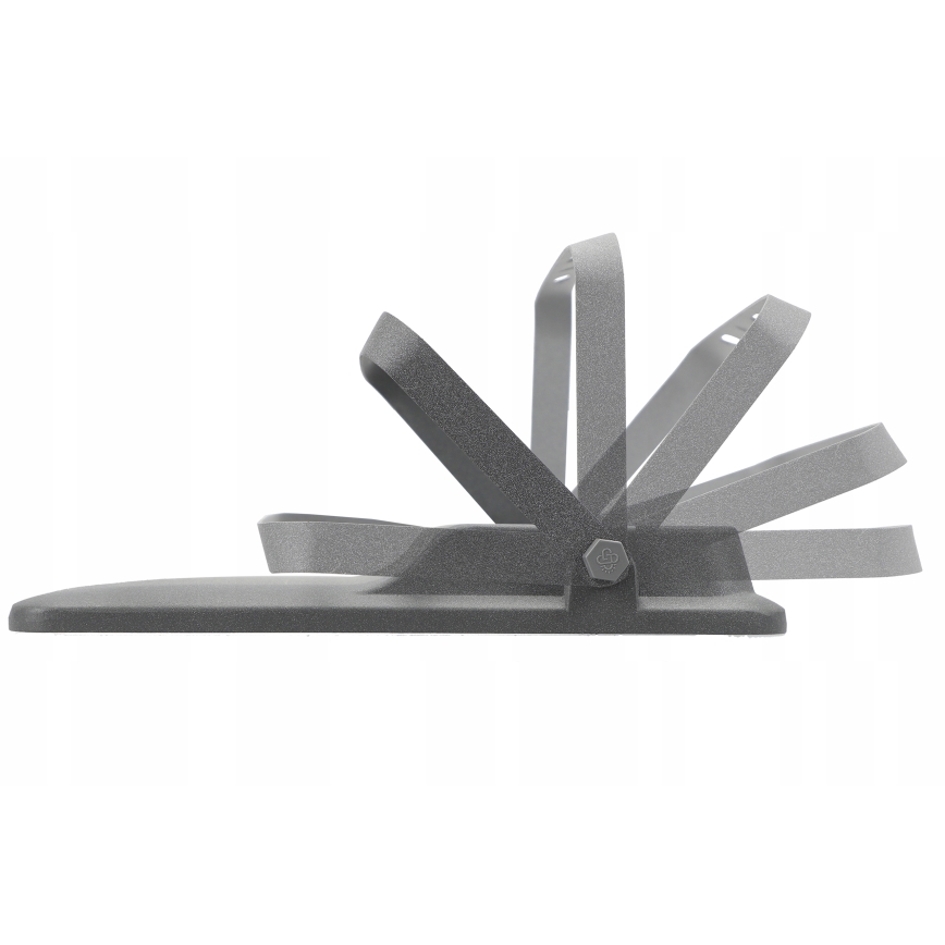 LED stmievateľný solárny reflektor 150 W, 3,2 V, 5000 K, 15000 mAh, IP65, čierny + diaľkové ovládanie