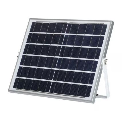 LED Stmievateľný solárny reflektor LED/16W/3,2V 4000K IP65 10000 mAh + diaľkové ovládanie