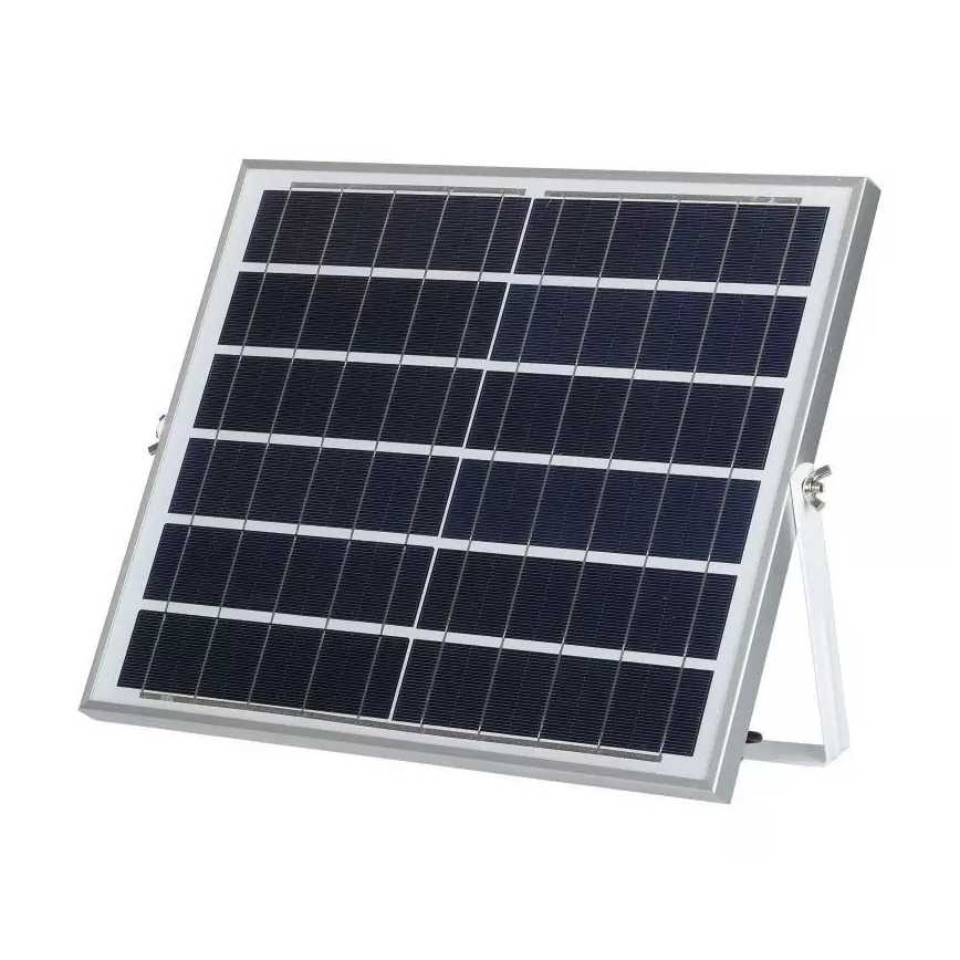 LED Stmievateľný solárny reflektor LED/16W/3,2V 4000K IP65 10000 mAh + diaľkové ovládanie