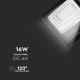 LED Stmievateľný solárny reflektor LED/16W/3,2V 6000K IP65 + diaľkové ovládanie