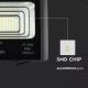 LED Stmievateľný solárny reflektor LED/16W/3,2V 6000K IP65 + diaľkové ovládanie