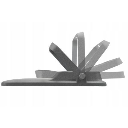 Stmievateľný solárny LED reflektor 50W/3,2V 5000K 6000 mAh IP65 čierny + diaľkové ovládanie