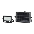 LED stmievateľný solárny reflektor so senzorom LED/10W/3,7V 4000K IP65 7200 mAh + USB port