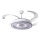 LED Stmievateľný stropný ventilátor LED/70W/230V 3000-6000K pr. 50 cm biela + diaľkové ovládanie