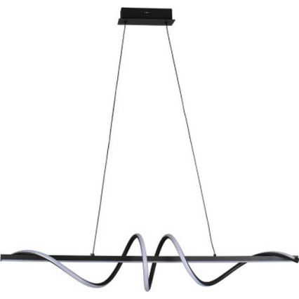 LED stmievateľný závesný luster na lanku LED/50W/230V 3000-6500K 100 cm + diaľkové ovládanie