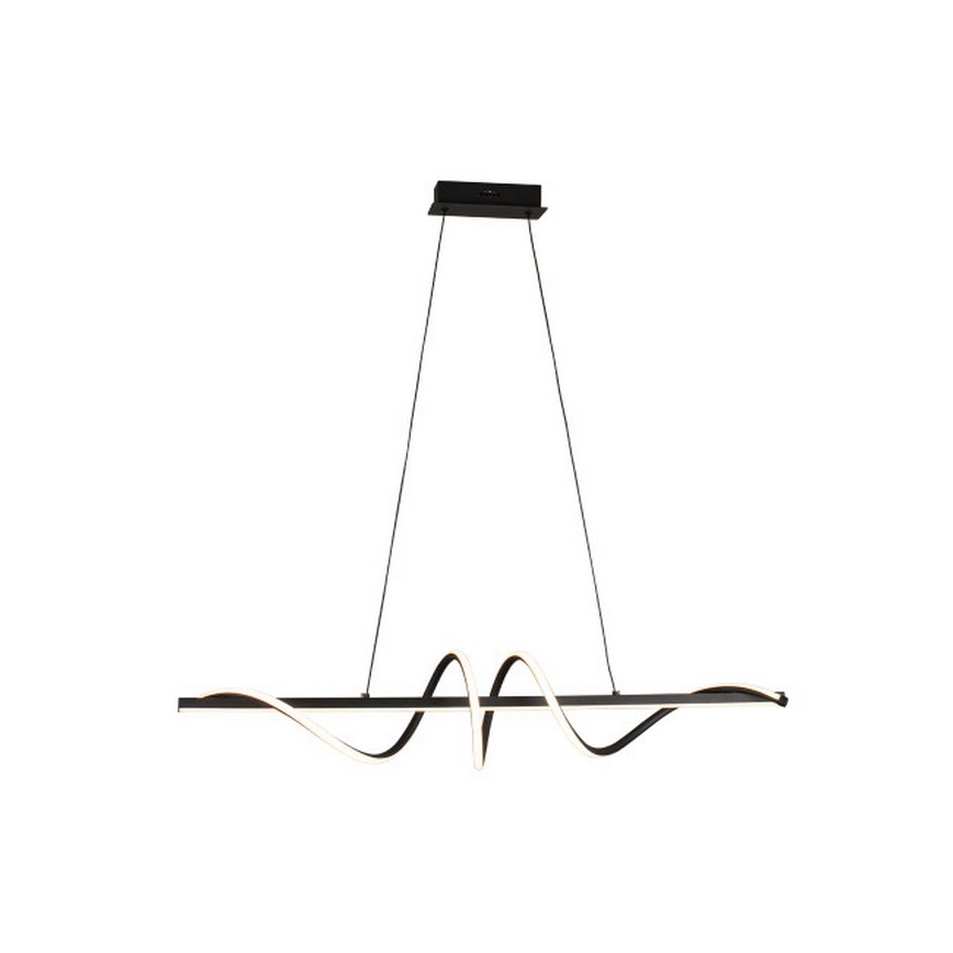 LED stmievateľný závesný luster na lanku LED/50W/230V 3000-6500K 100 cm + diaľkové ovládanie