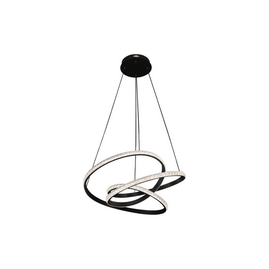 Stmievateľný LED luster na lanku LED/90W/230V 3000-6500K pr. 47 cm + diaľkové ovládanie