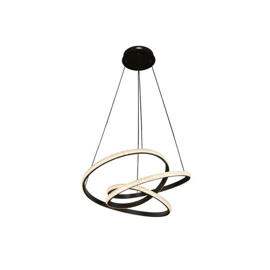 Stmievateľný LED luster na lanku LED/90W/230V 3000-6500K pr. 47 cm + diaľkové ovládanie