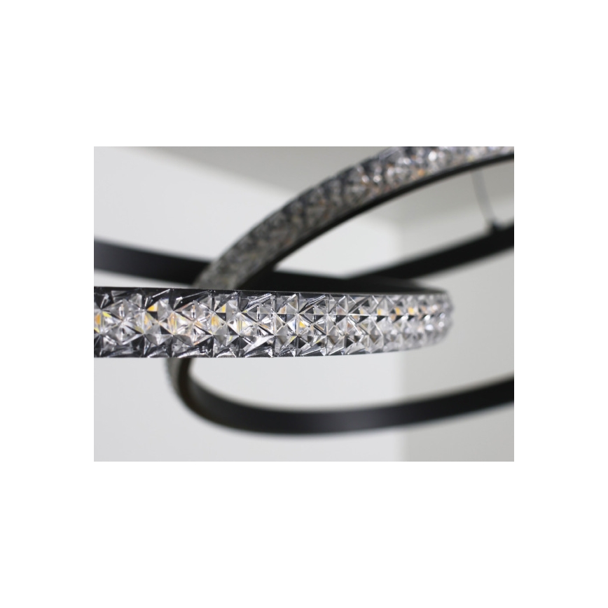 Stmievateľný LED luster na lanku LED/90W/230V 3000-6500K pr. 47 cm + diaľkové ovládanie