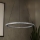 LED stmievateľný závesný luster na lanku LED/90W/230V 3000-6500K priemer 60 cm + diaľkové ovládanie
