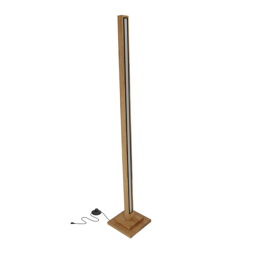 LED Stojacia lampa ALSET LED/18W/230V dub