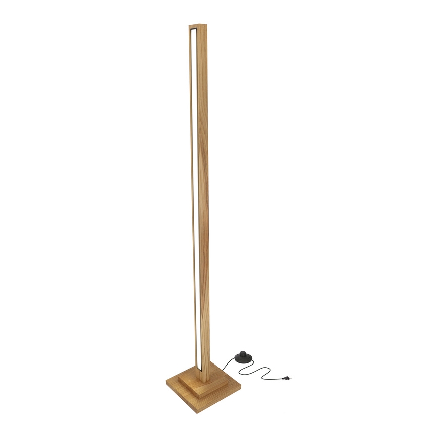 LED Stojacia lampa ALSET LED/18W/230V dub