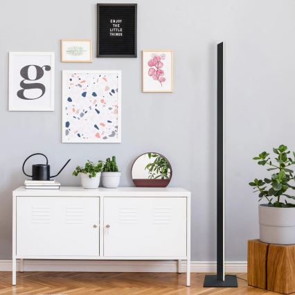 LED stojacia lampa BERNADETTA LED/28W/230V 4000K čierna