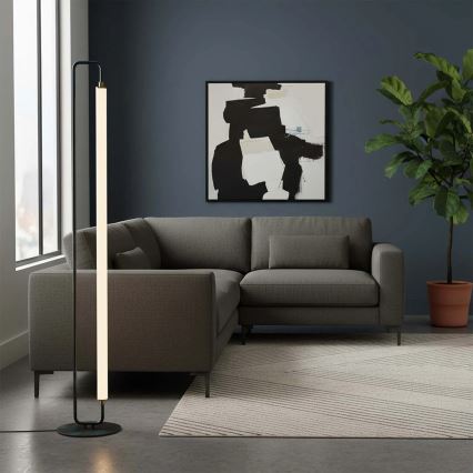 LED stojacia lampa FELICJA LED/24W/230V 4000K čierna