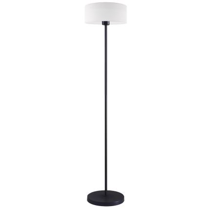 LED Stojacia lampa TUNJA 1xE27/20W/230V pr. 30 cm čierna/biela