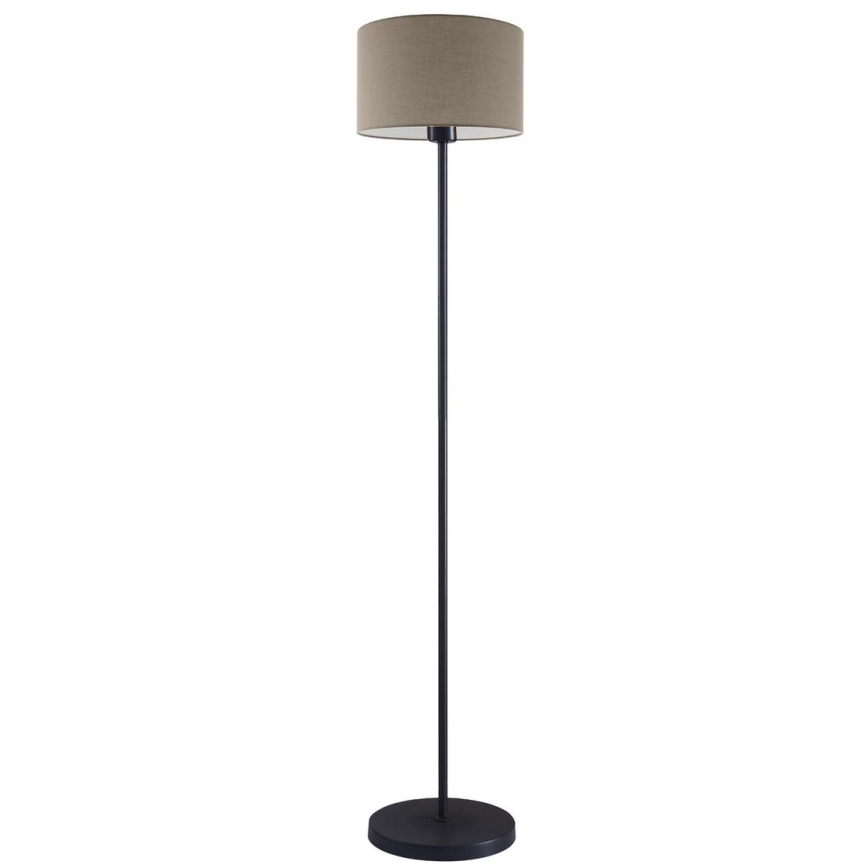 LED stojacia lampa TUNJA 1xE27/20W/230V pr. 30 cm čierna/taupe