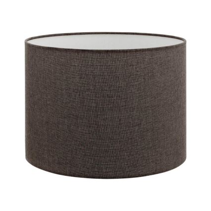 LED stojacia lampa TUNJA 1xE27/20W/230V pr. 30 cm matný chróm/hnedá