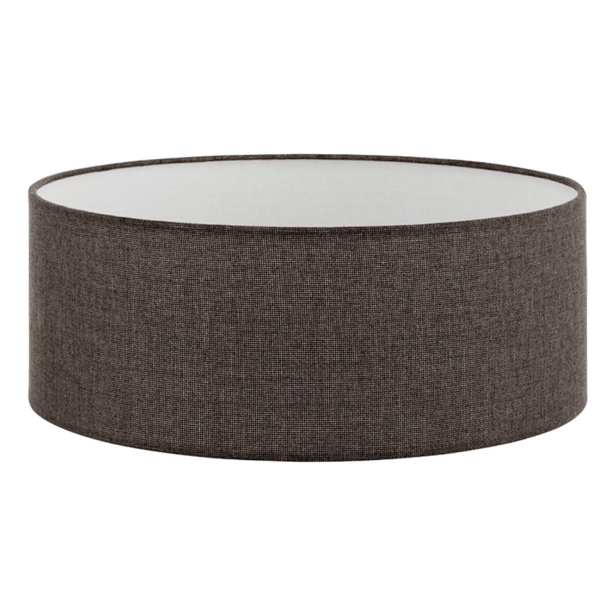 LED stojacia lampa TUNJA 1xE27/20W/230V priemer 38 cm čierna/hnedá