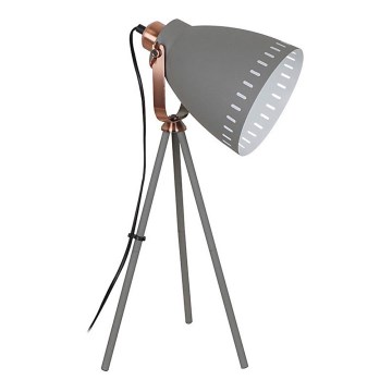 LED Stolná lampa 1xE27/60W/230V šedá 52cm LED Stolná lampa 1xE27/60W/230V šedá 52cm