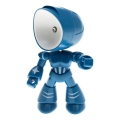 LED Stolná lampa LED/0,06W/3xLR41 robot modrá