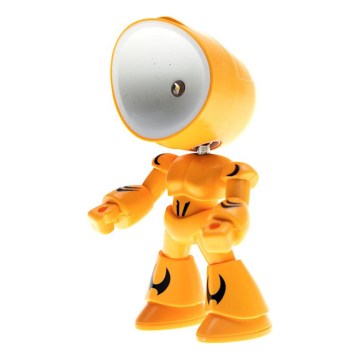 LED stolná lampa LED/0,06W/3xLR41 robot žltá