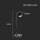 LED Stolná lampa LED/5W/230V 3000K čierna