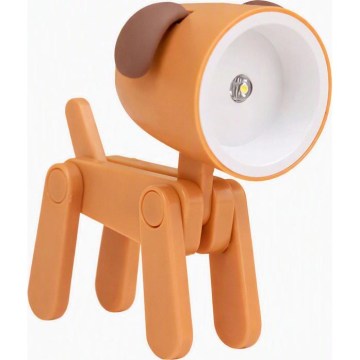 LED Stolová lampa LED/0,06W/3xLR41 pes oranžová