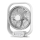 LED Stolová lampa s ventilátorom LED/2W/230V biela
