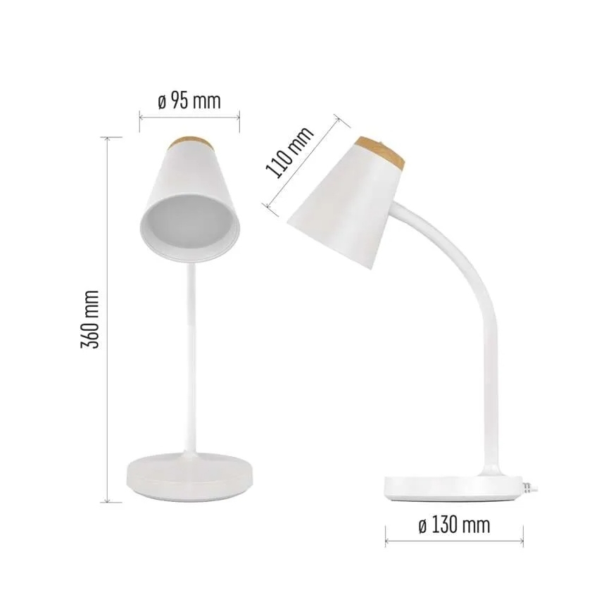 LED stolová lampa TARA LED/4,5W/230V 4000K biela
