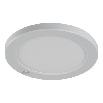 LED Stropné/podhľadové svietidlo so senzorom pohybu 2v1 ERGA LED/17W/230V 3000/4000/6500K biela