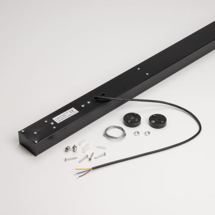 LED stropné prisadené závesné svietidlo CYNIDECO LED/12W/230V 4000K čierna