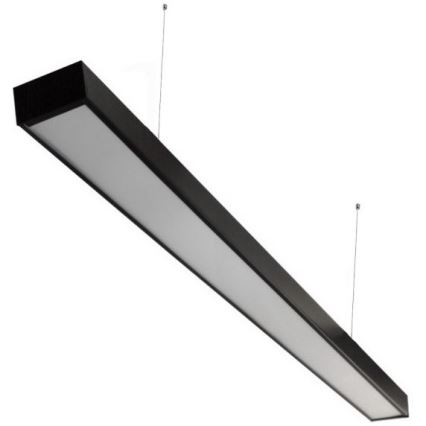 LED Stropné prisadené závesné svietidlo CYNIDECO LED/30W/230V 4000K čierna
