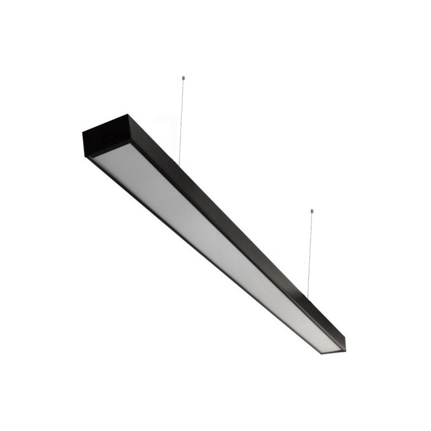 LED Stropné prisadené závesné svietidlo CYNIDECO LED/30W/230V 4000K čierna