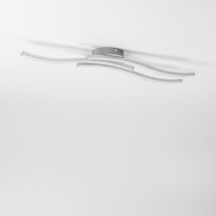 LED stropné svietidlo 3xLED/6W/230V 3000K strieborné