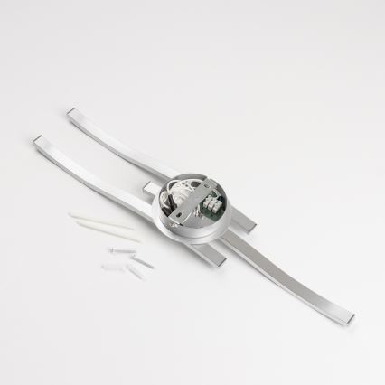 LED stropné svietidlo 3xLED/6W/230V 3000K strieborné