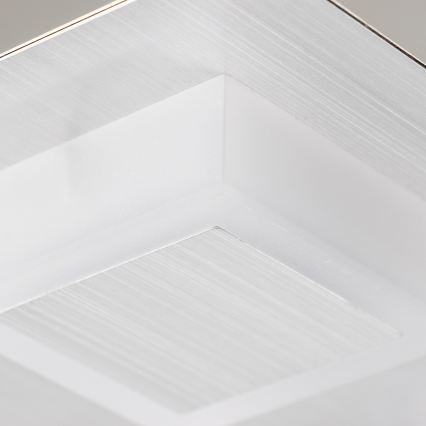 LED stropné svietidlo 4xLED/5W/230V 3000K 28x28 cm matný chróm