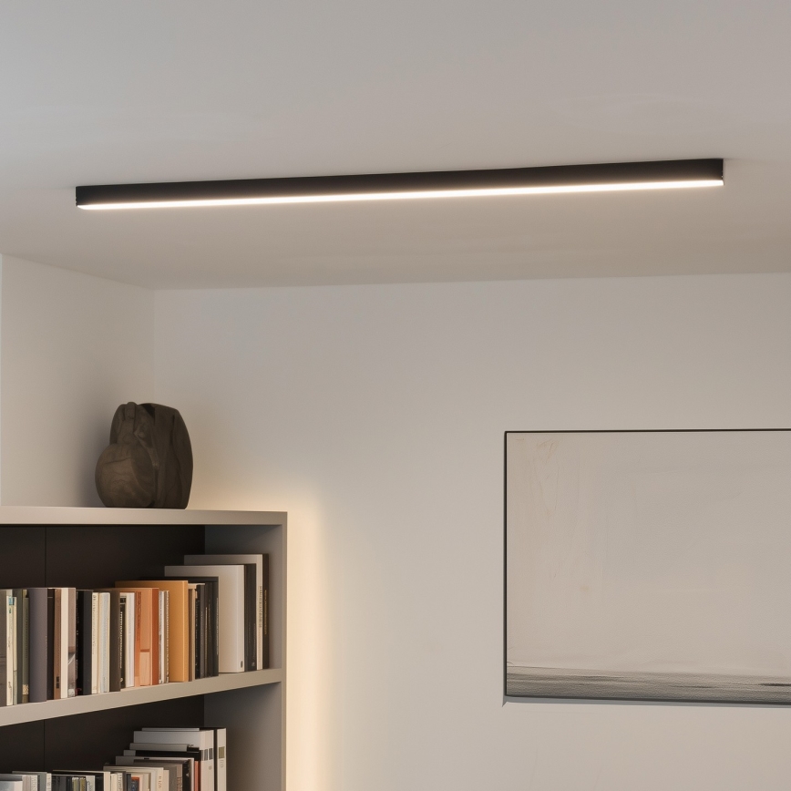 LED stropné svietidlo ALLDAY BASIC LED/20/30/40W/230V 2700/4000/6000K 120 cm čierne