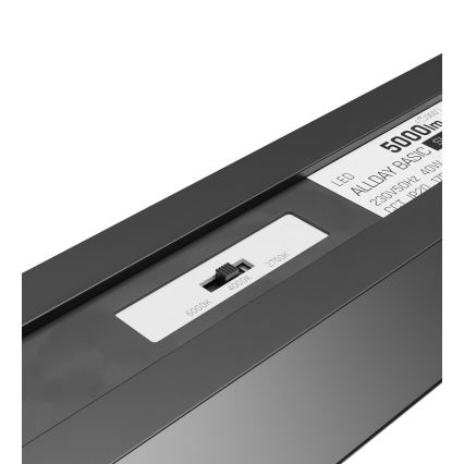 LED stropné svietidlo ALLDAY BASIC LED/20/30/40W/230V 2700/4000/6000K 120 cm čierne