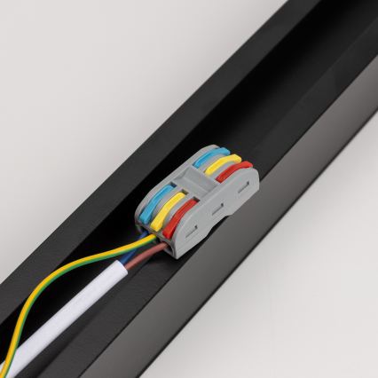 LED stropné svietidlo ALLDAY BASIC LED/20/30/40W/230V 2700/4000/6000K 120 cm čierne