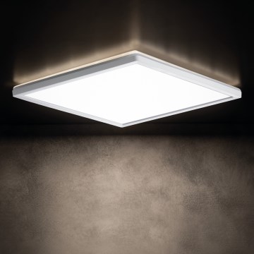 LED Stropné svietidlo AZPO LED/22W/230V 3000/4000/6000K 42x42 cm IP54 biela