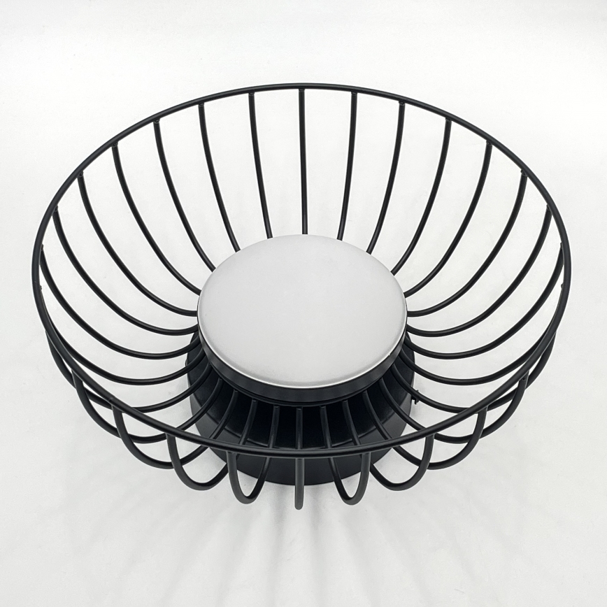 LED stropné svietidlo BETSY LED/12W/230V pr. 25 cm čierne