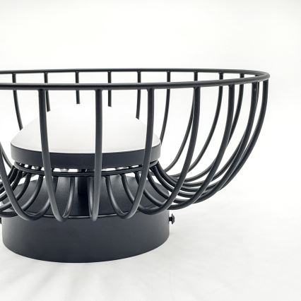 LED stropné svietidlo BETSY LED/12W/230V pr. 25 cm čierne