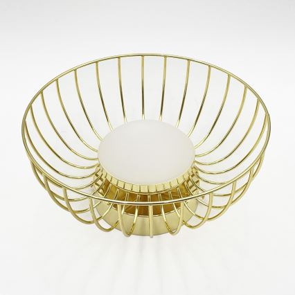 LED Stropné svietidlo BETSY LED/12W/230V pr. 25 cm zlaté