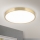 LED Stropné svietidlo BULLY LED/28W/230V pr. 28 cm zlatá