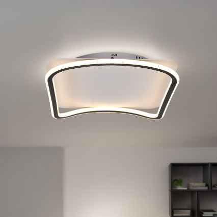 LED stropné svietidlo CALI LED/30W/230V 40x40 cm čierna